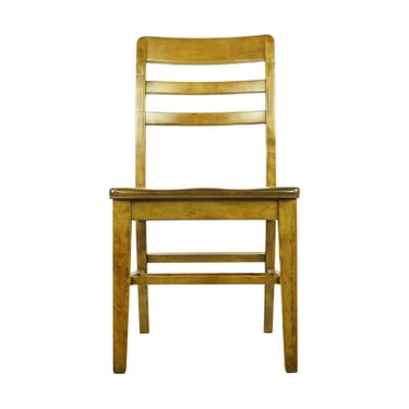 Newly Refinished Vintage Maple Slat Back Chair