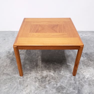 Mid Century Danish Teak Side Table by Vejle Stole for Mobelfabrik