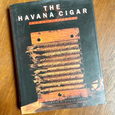 The Havana Cigar by Charles Del Todesco (1997) | First English Language Edition | Vintage Coffee Table Book 