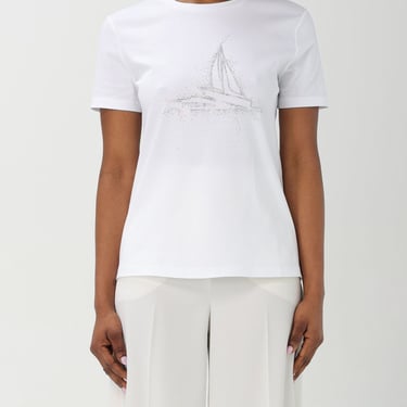 Max Mara Studio T-Shirt Woman White