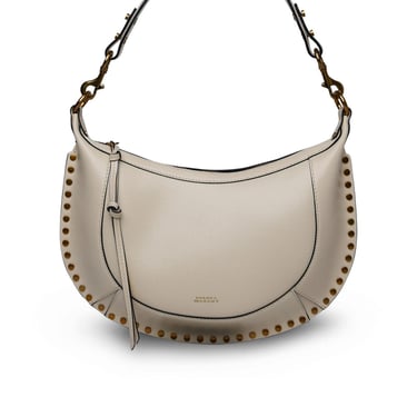 Isabel Marant 'Naoko' Cream Leather Bag Woman