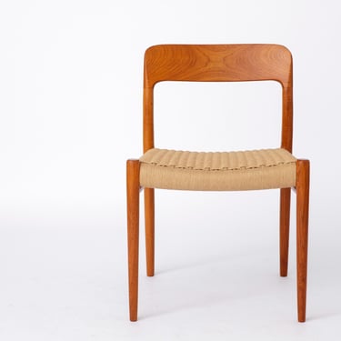 1 of 12 Niels Otto Møller Chair Model 75 in Teak – Danish Design Classic, 1960s, Fully Restored 