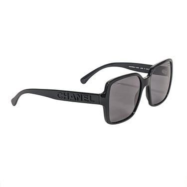 Chanel - Black Square Polarized Sunglasses