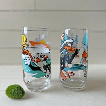 Vintage Sylvester And Tweety Looney Tunes And Daffy Duck Pepsi Collector Series // Looney Tunes Collector // Perfect Gift 