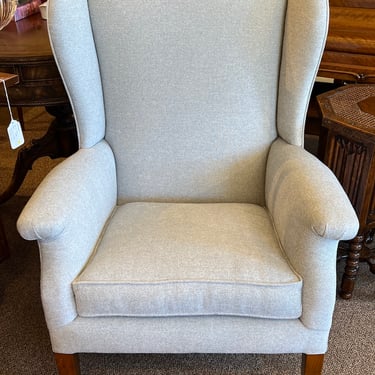 Item #AC39RC Mid Century Parker Knoll Wingback Chair c.1950
