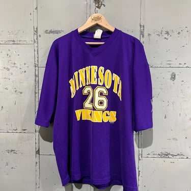 XL 90s Minnesota Vikings tshirt Football Robert smith jersey number 26 