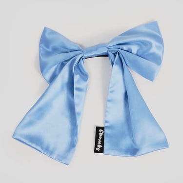 Baby Blue Bow Barrette