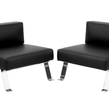 Charlotte Perriand for Cassina Ombra 512 Lounge Chairs