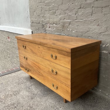 MCM Walnut Cedar Trunk