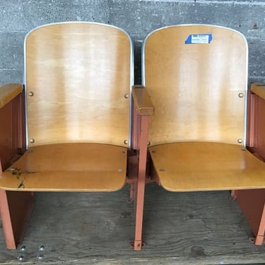 Vintage H.S. Auditorium Seats (Seattle)