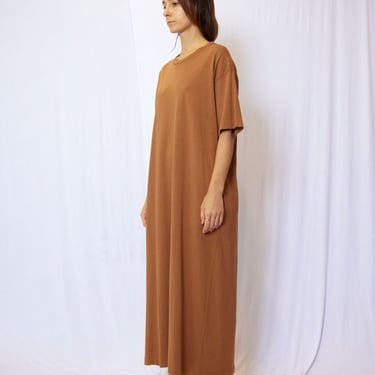 Amente Garment Dye Half Sleeve T Shirt Dress