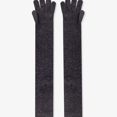 Max Mara Woman Max Mara Woman Grey Gloves