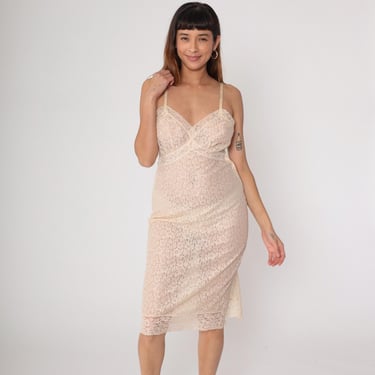 white dress knitted London Knit Midi Dress main image 1