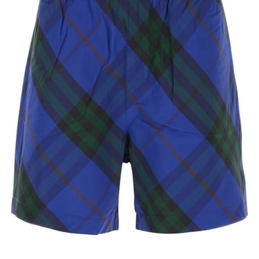 Burberry Men Printed Nylon Swimming Shorts