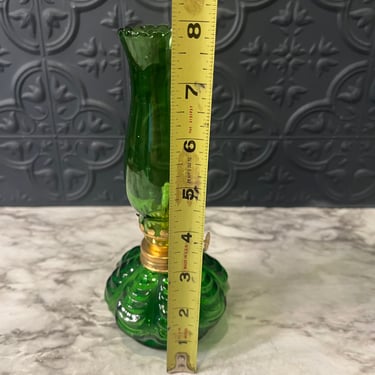 Mini Green Oil Lamp