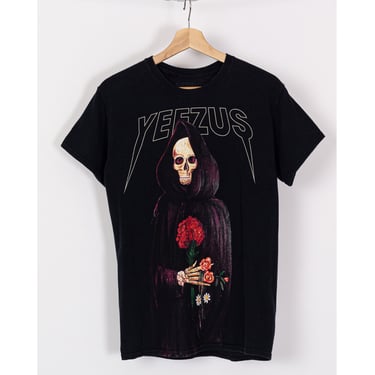 Kanye West Yeezus Tour T Shirt - Unisex Small | Original Grim Reaper Graphic Concert Tee 