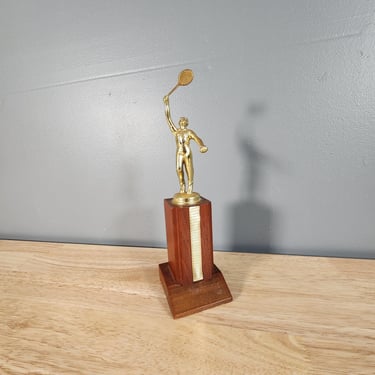 Vintage 50's Tennis Trophy 