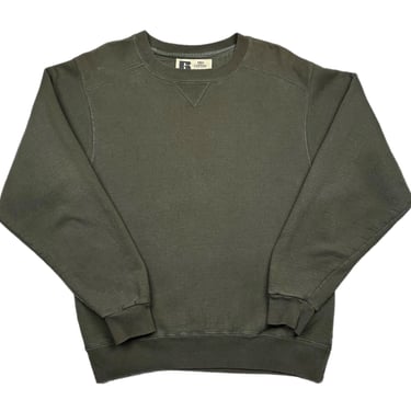 1990s russell front V sweatshirt ベージュ　L 1990s russell front V sweatshirt ベージュ L Vintage 90s