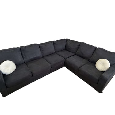 Black L Sectional