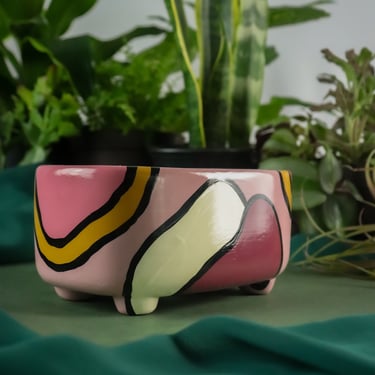 Chunky Planter | Ceramic Pottery | Design-Pynk Sand 