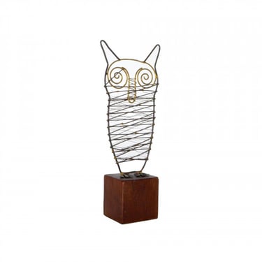 Modernist Owl Sculpture