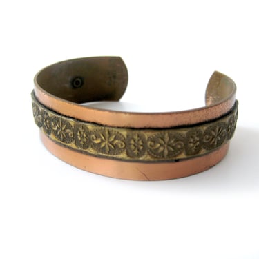 Hammered Solid Copper Cuff Bracelet, Southwest Jewelry, Boho Chic, Hippie Chic 
