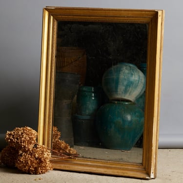 Mid 19th Century Charles X Over Mantel Mirror from Central France