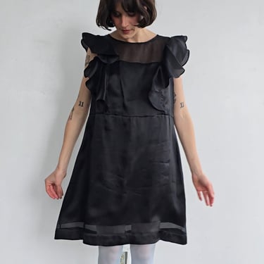 Anne Fontaine Silk Organza Dress (L)