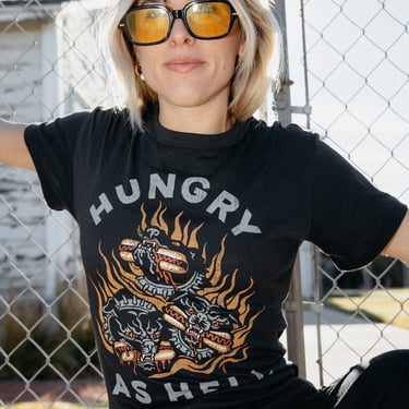 Hungry as Hell Tee | Hot Dog T-shirt | Dogs Tshirt | Foodie Gift 