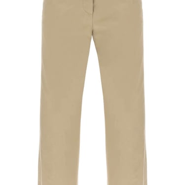 Dries Van Noten Cotton Pants With Belt Women