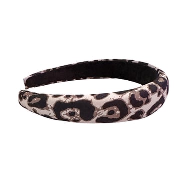 Leopard Print Slim Headband 