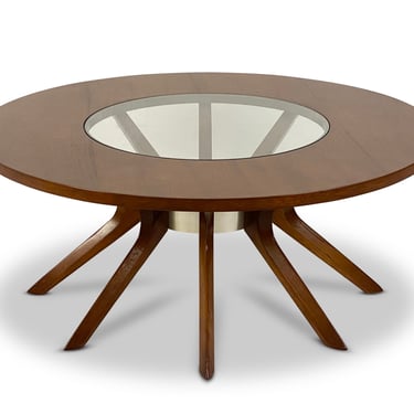 Broyhill Brasilia Cathedral Coffee Table #6150-10, Circa 1960s - *Please ask for a shipping quote before you buy. 