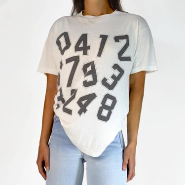 80s Numbers Vintage Tee 