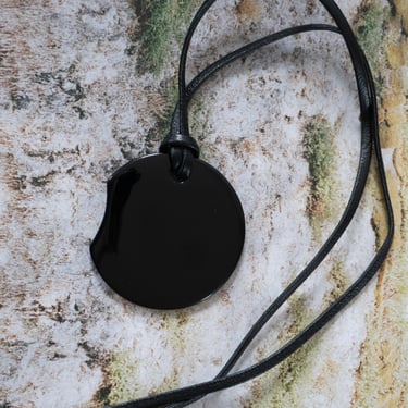 Onyx Eclipse Necklace