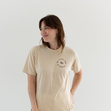 Vintage Tan Tee T-Shirt | The Recovery Room "30" Short Sleeve Crewneck Tee | Made in USA | S | 