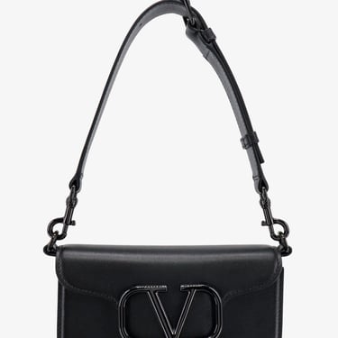 Valentino Garavani Man Mini Locã’ Man Black Shoulder Bags