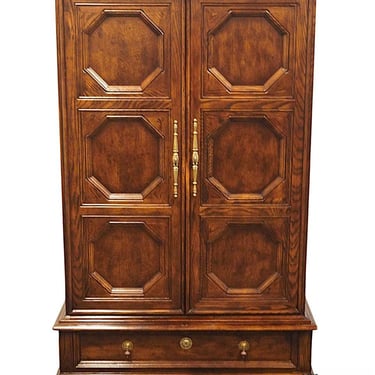 HENREDON FURNITURE Solid Walnut Rustic European Style 42