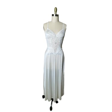 Vintage Victoria's Secret Bra Slip Nightgown XS White Nylon Hollywood Pin  up USA -  Canada