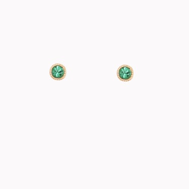 Forest Emerald Simplicity Studs