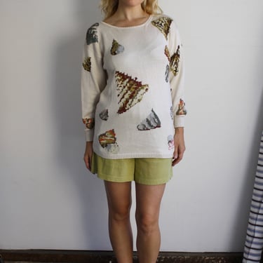 Silk Seashell Sweater
