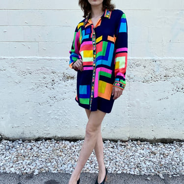 Leonard Lite Brite Shirt Dress