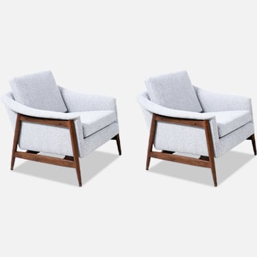 Folke Ohlsson Model 84-CL Lounge Chairs for Dux