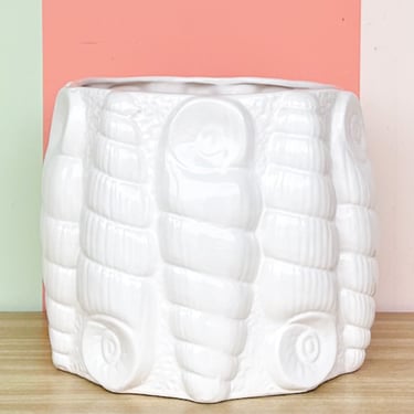 Large Shell Cachepot