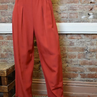 1940's Red Trousers