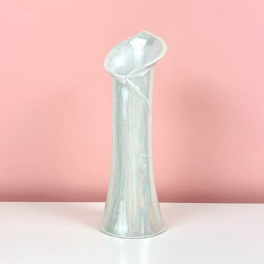 Iridescent Calla Lily Vase (2 Available, Sold Separately) 