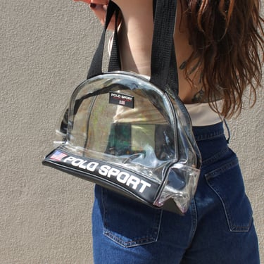 Vintage polo sport shoulder bag sales