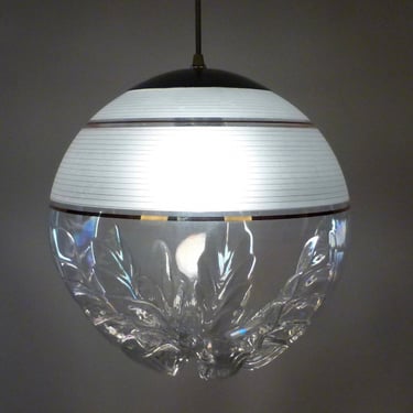 1950s Italian Pendant Light by Mazzega