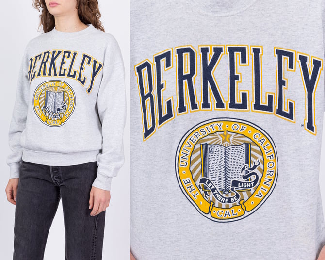 90s UC Berkeley Sweatshirt - Men's Medium, Women's Large | Vintage Unisex  Collegiate Crew Neck Pullover