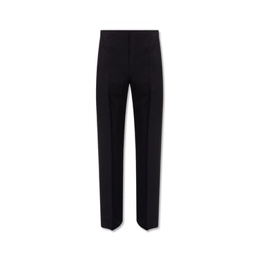 Salvatore Ferragamo Men Salvatore Ferragamo Cotton And Silk Pants