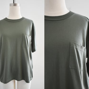 1990s Olive Green Tee 